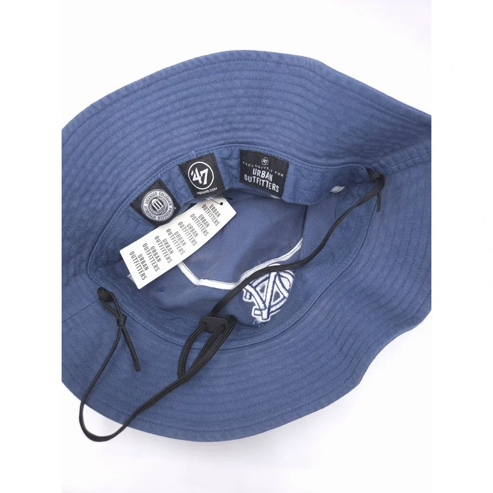 North Carolina Tar Heels '47‎ Brand Buxton Blue Bucket Hat Cap OSFM